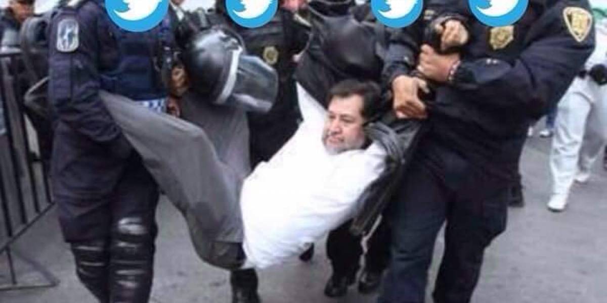 México: Diputado Noroña va a las oficinas de Twitter y termina gritándole a un empleado