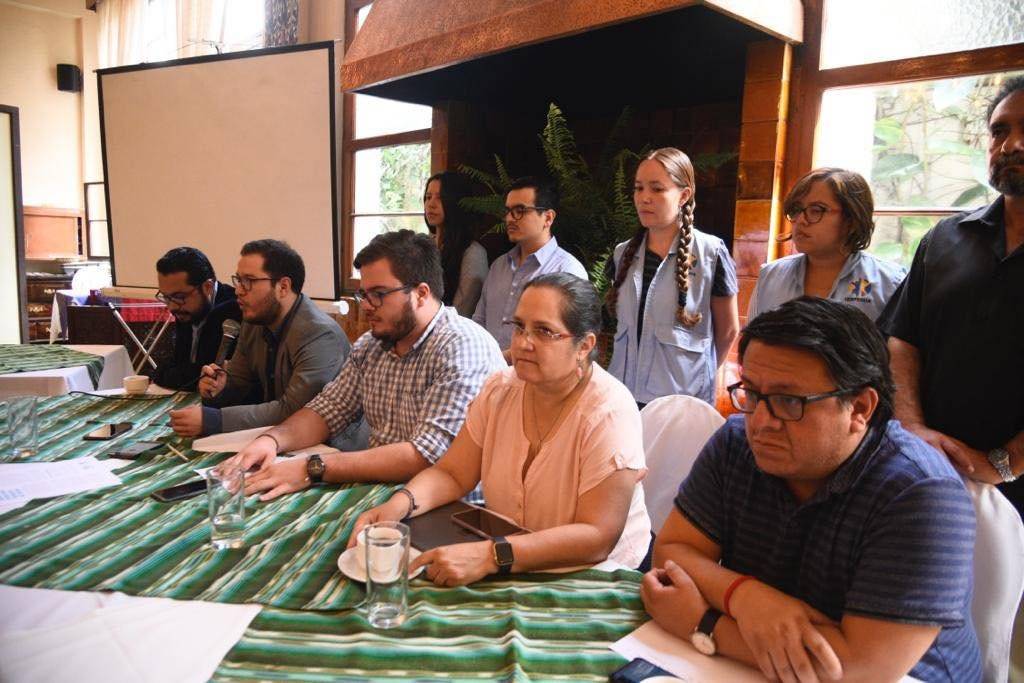 Representantes de Udefegua y Justicia Ya