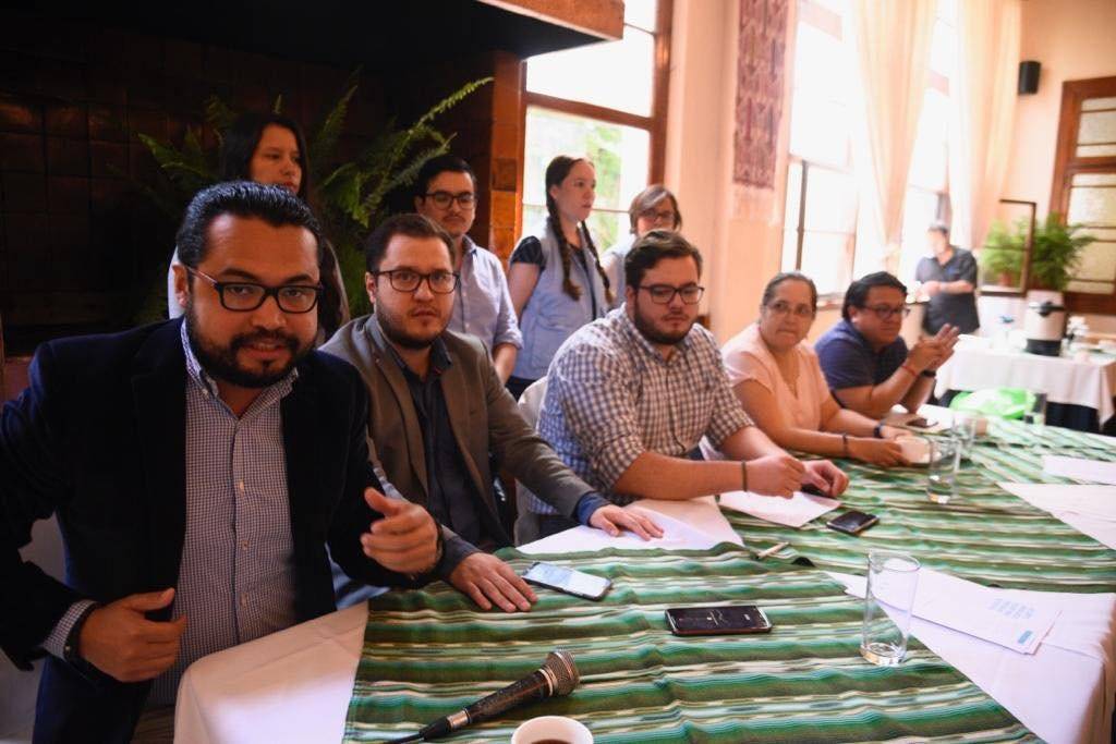 Representantes de Udefegua y Justicia Ya