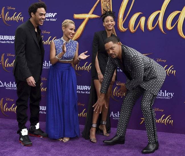 Will Smith y su hija Willow