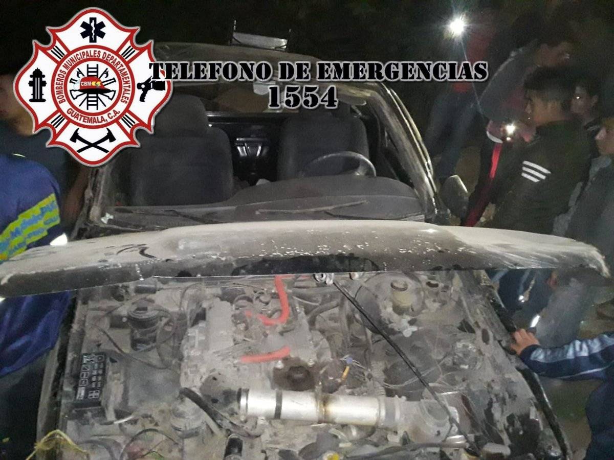 accidente en Km. 65 de ruta Interamericana