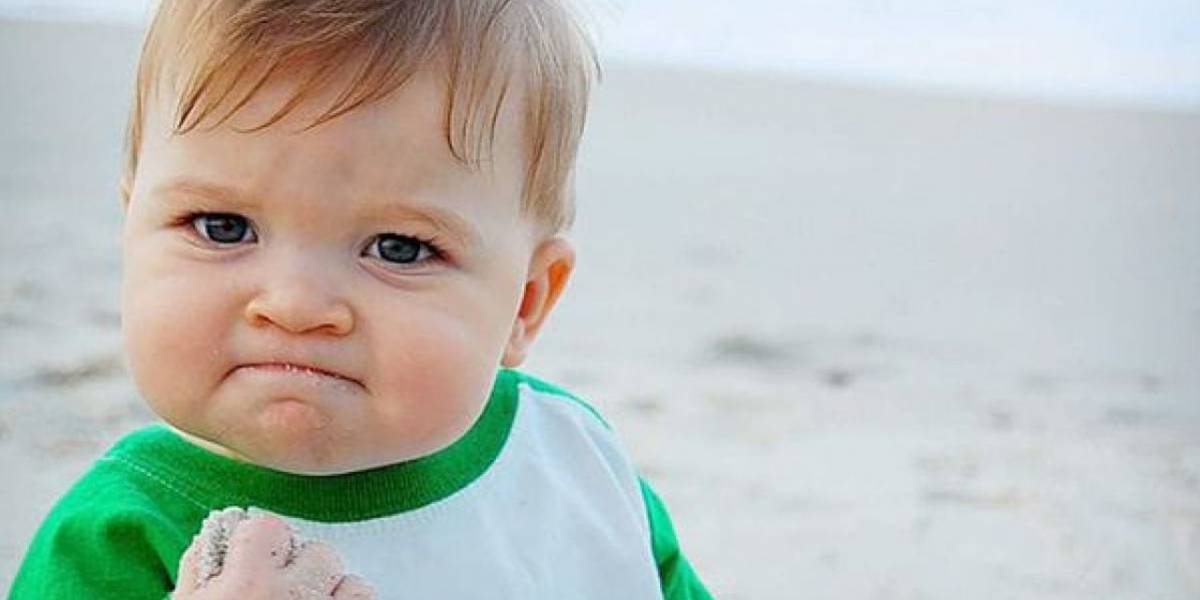 El "niño exitoso" del meme le salvó la vida a su padre
