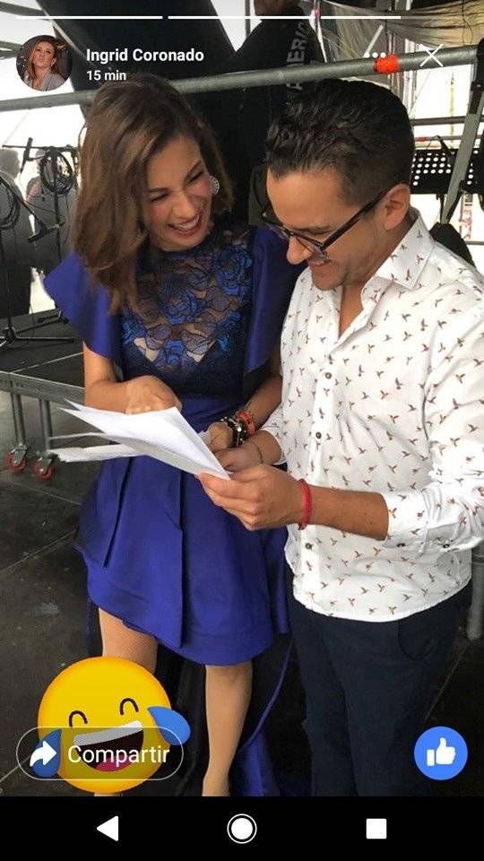 Ingrid Coronado y Mauricio Mancera