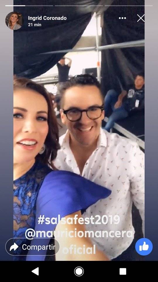 Ingrid Coronado y Mauricio Mancera