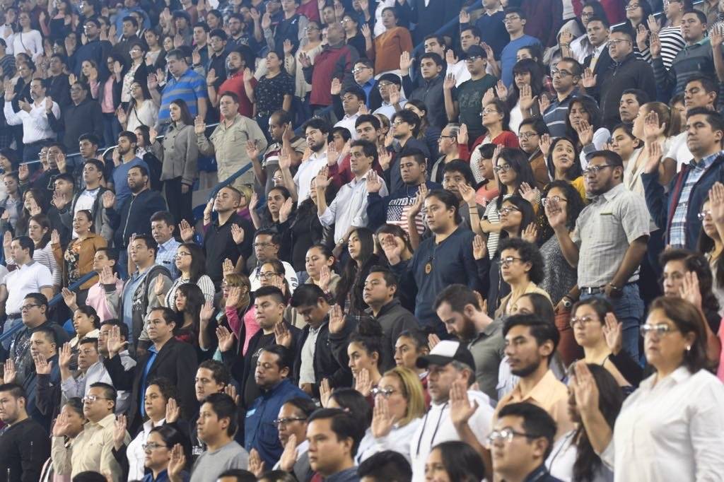 Juramentan a integrantes de las JRV Distrito Central.