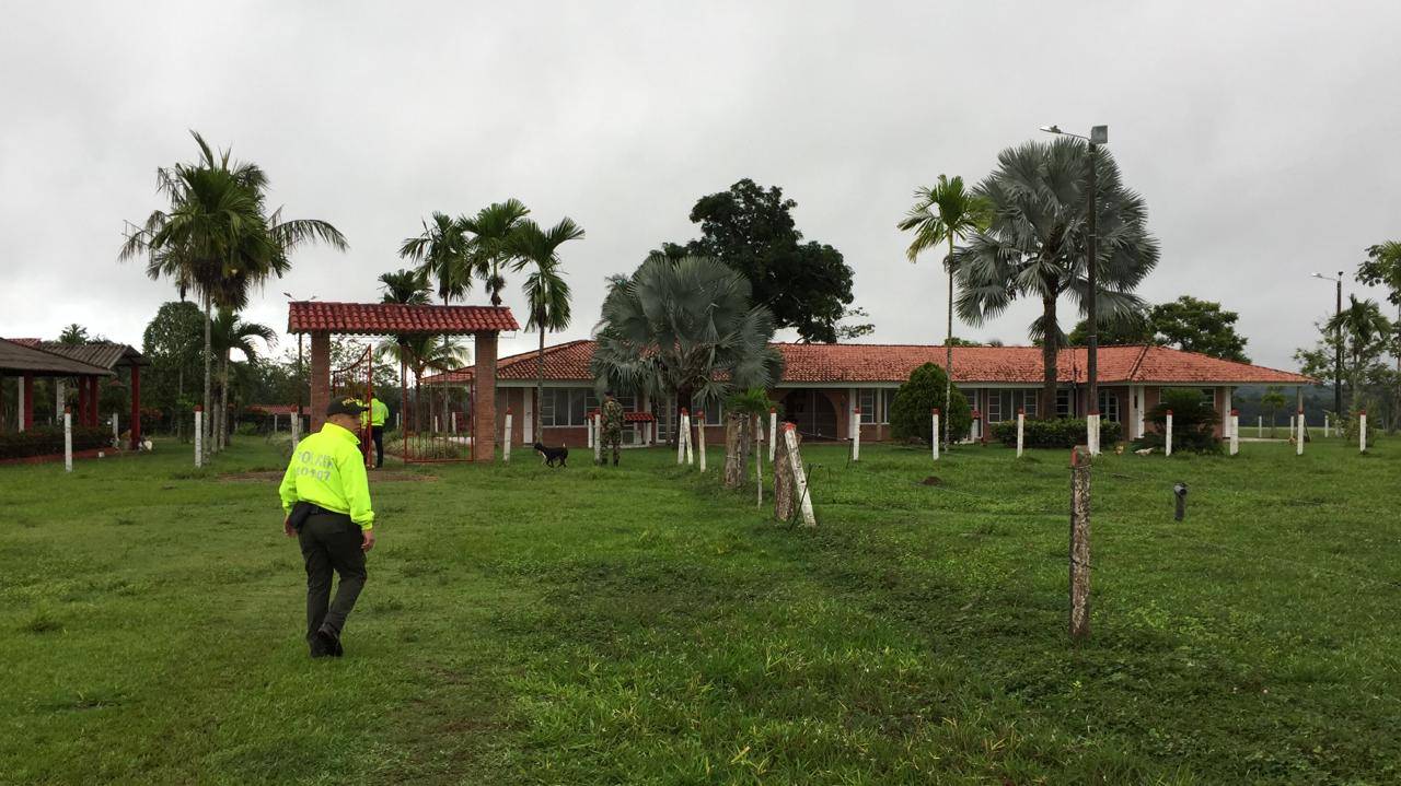 finca de piloto de narcos