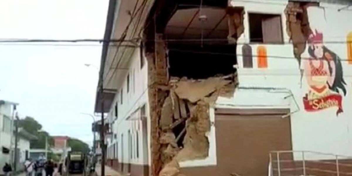 Estas son las fuertes imágenes y videos que dejó el terremoto en Perú, Colombia, Ecuador y Brasil