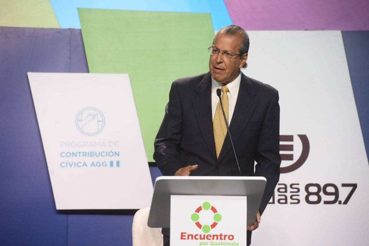 Gonzalo Marroquín, candidato de Encuentro por Guatemala