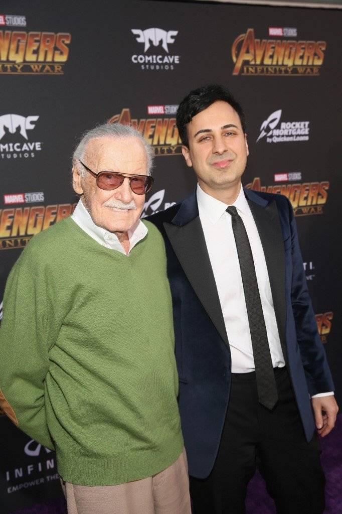 Stan Lee y Keya Morgan