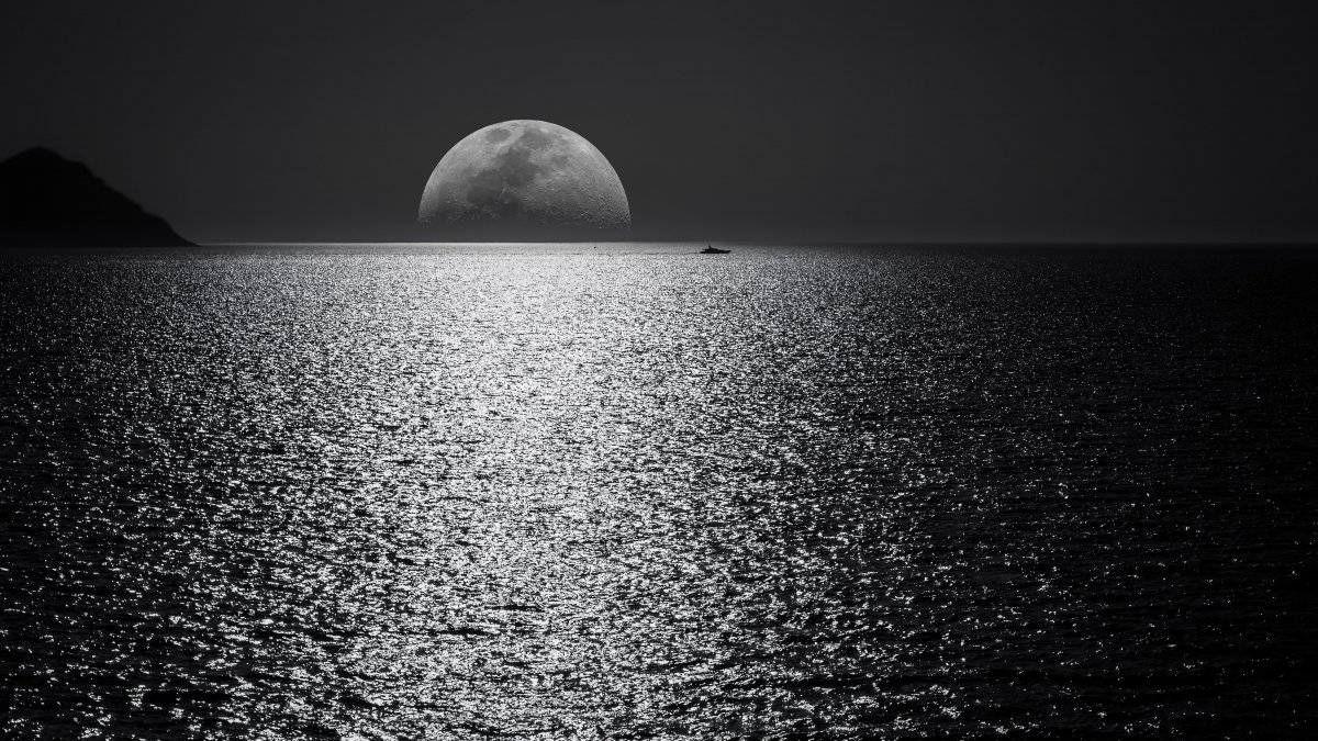 Confirman que la cataclísmica formación de la Luna provocó la existencia de agua en la Tierra