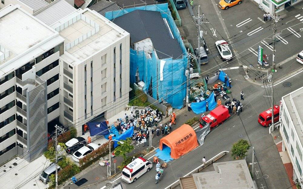 Ataque con cuchillo en Japón