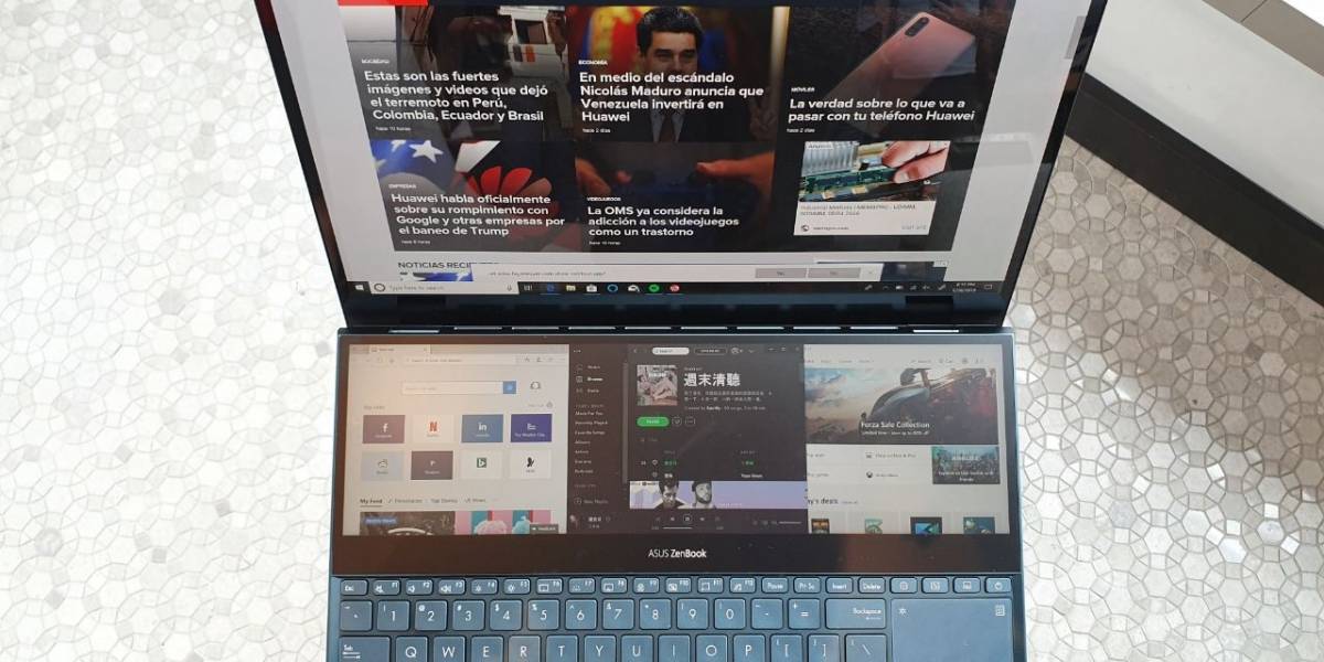 Asus presentó el ZenBook Pro Duo con doble pantalla táctil #Computex2019
