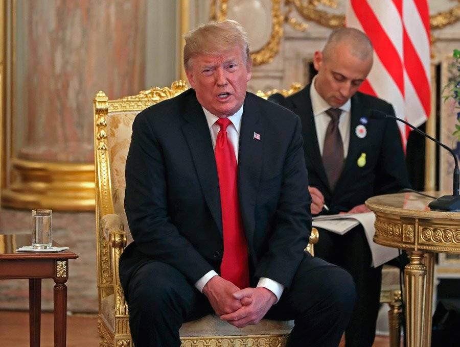 Trump visitó Japón