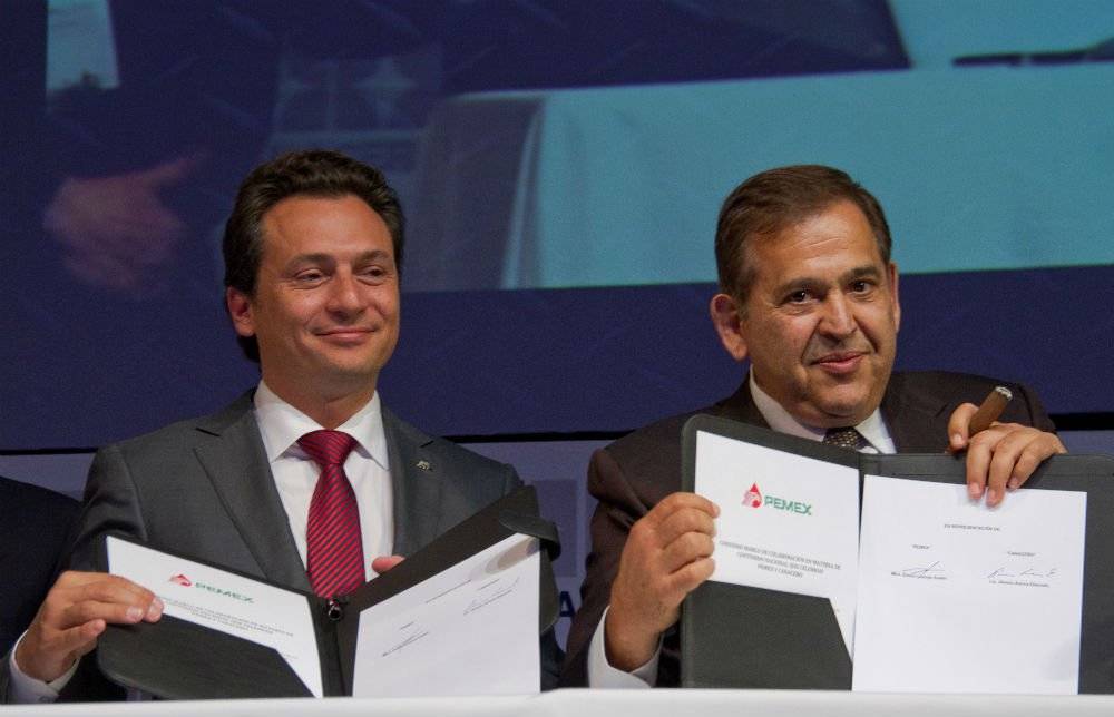 Emilio Lozoya y Alonso Ancira Elizondo