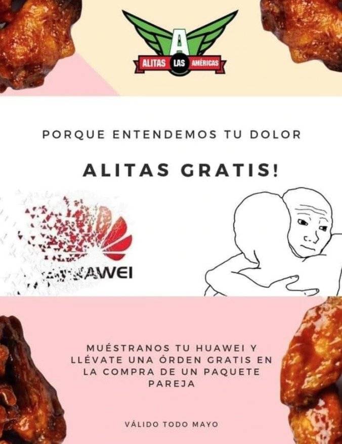 Huawei comida Huawei comida