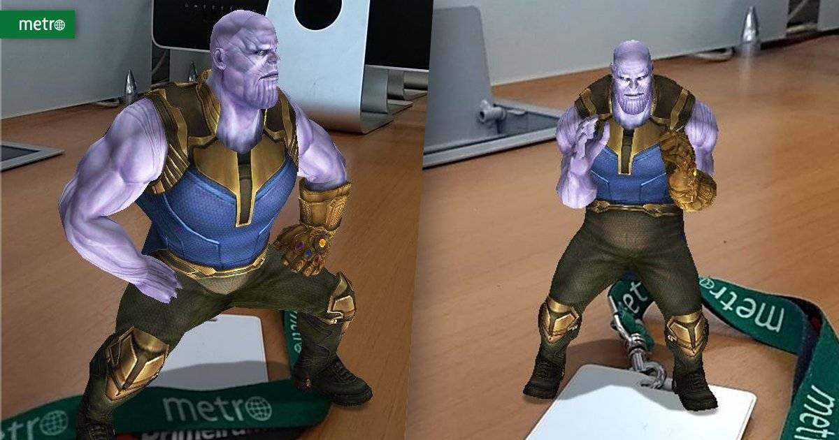 Thanos Snapchat