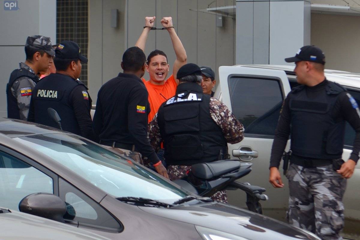 Audiencia de juzgamiento a Iván Espinel por el delito de lavado de activos imputado en febrero