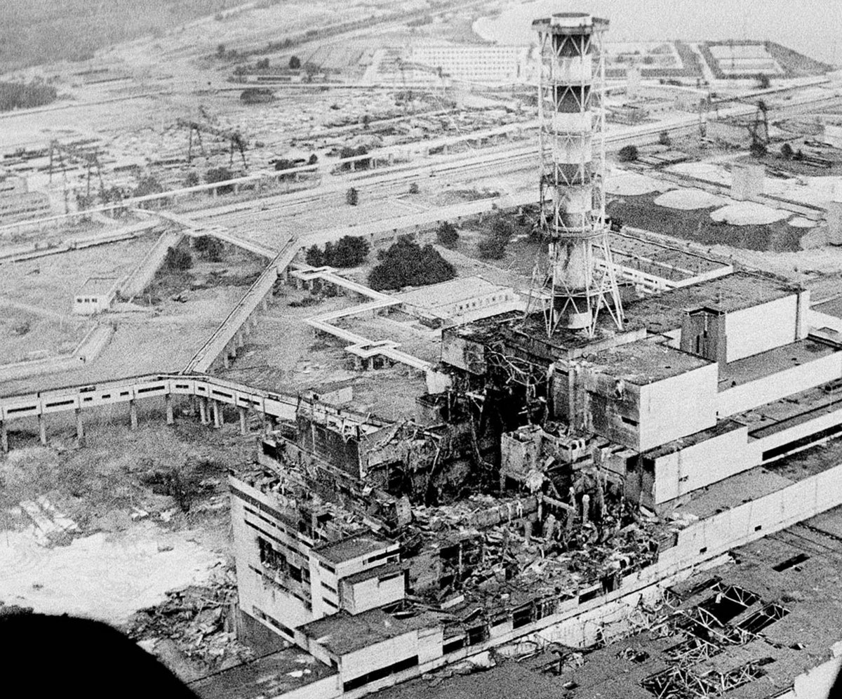 Chernobyl explosión nuclear