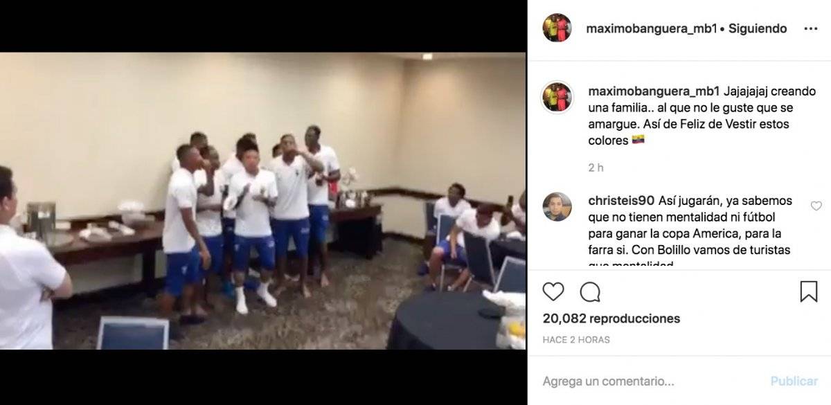 Selección de Ecuador da la bienvenida a los "novatos" de la Tri