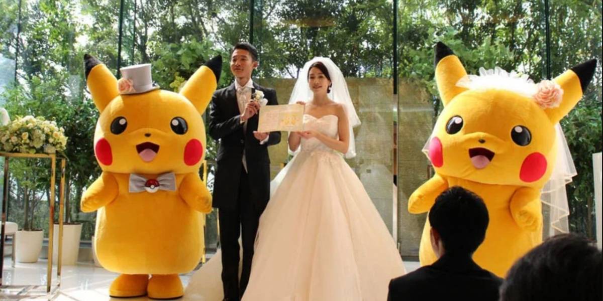 En Japón ya se realizan bodas con licencia oficial de Pokémon