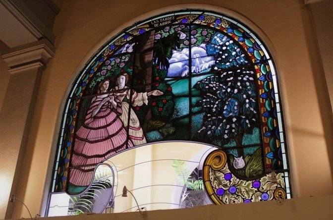 Vitrales del Palacio Nacional de la Cultura Guatemala