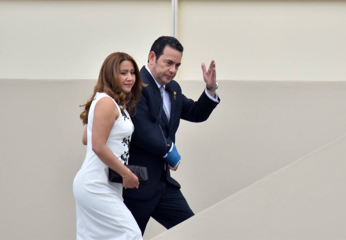 Nayib Bukele y Jimmy Morales