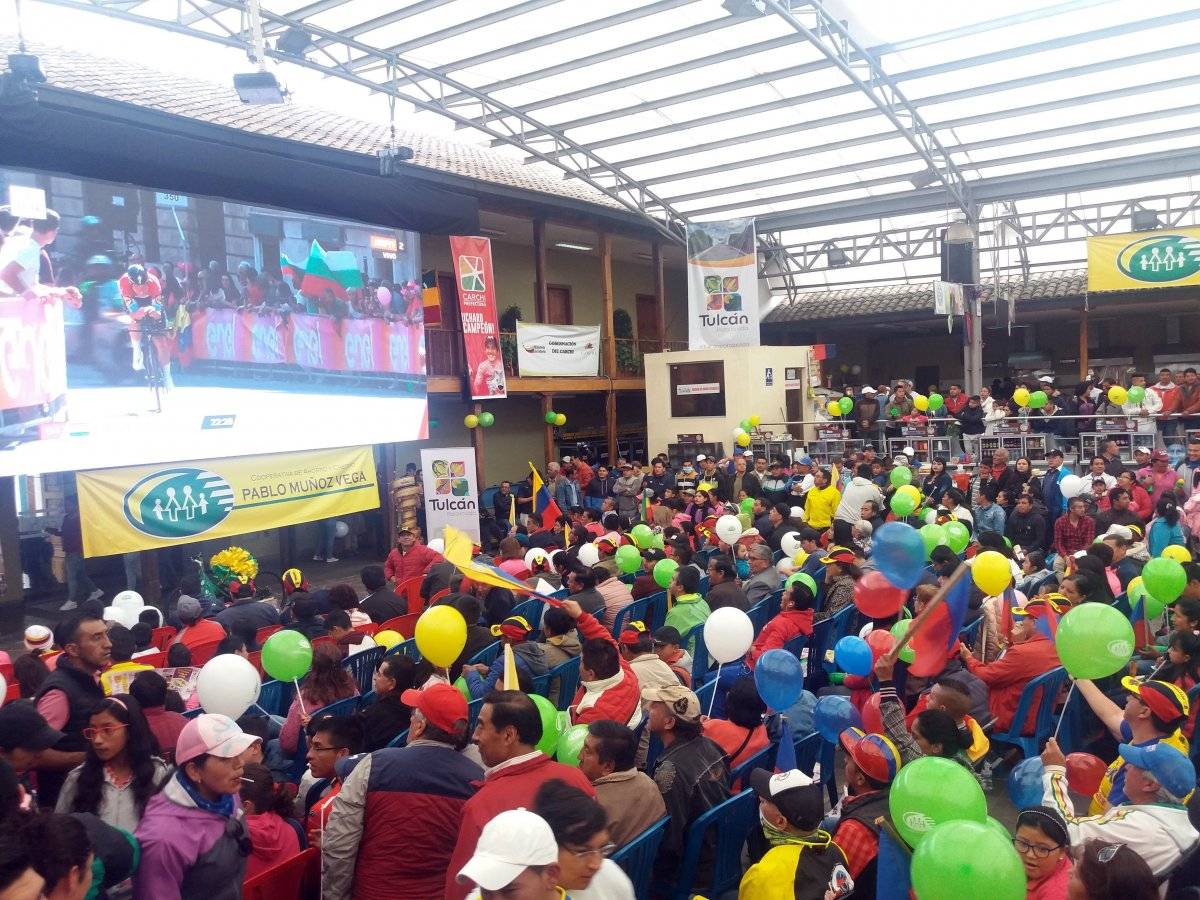 Tulcán, el pueblo natal de Richard Carapaz vibra con el triunfo de su héroe en el Giro de Italia