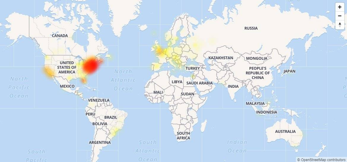 Google está registrando una caída mundial en la mayoría de sus servicios