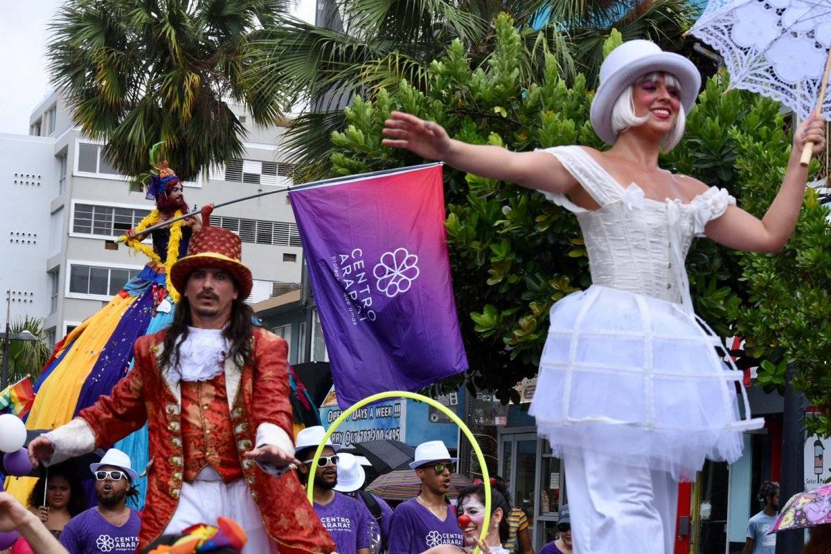 La marcha del Orgullo LGBTT en Puerto Rico cumple 29 años de comenzar. Denis Jones