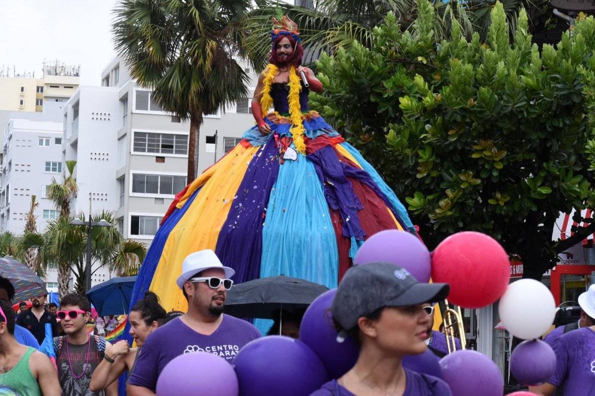 La marcha comenzó en el Parque del Indio y culminó en el Escambrón. Denis Jones