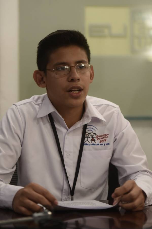Marlon Guas, elecciones infantiles