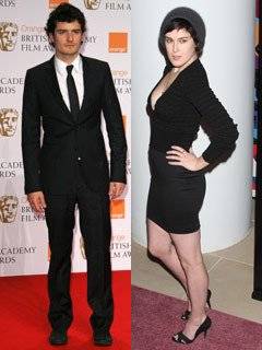 Orlando Bloom y Rumer Willis