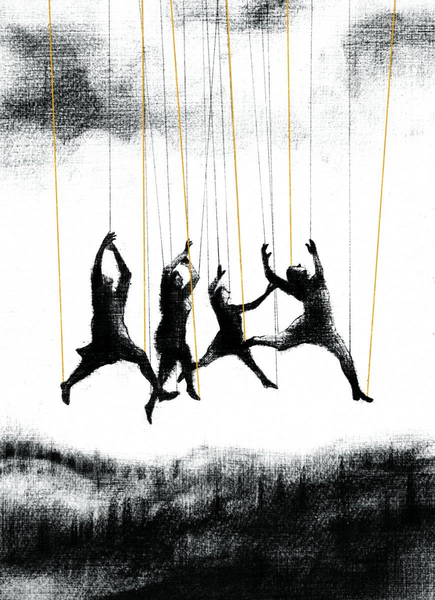 Ilustraciones del libro Be Coach