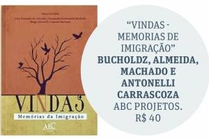 capa vindas memorias de imigração