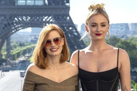 Sophie Turner y Jessica Chastain