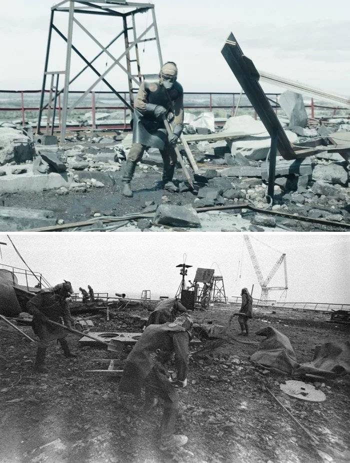 Vean cómo eran los personajes de la serie Chernobyl en la ...