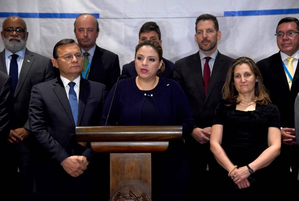 Reunión del Grupo de Lima en Guatemala