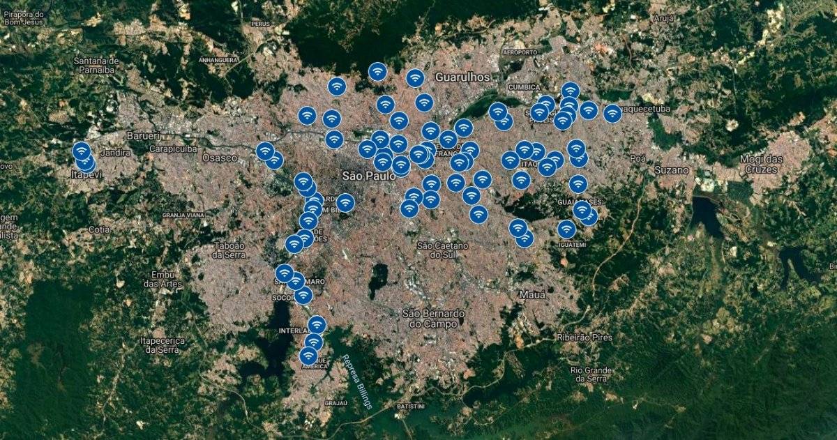 google station mapa