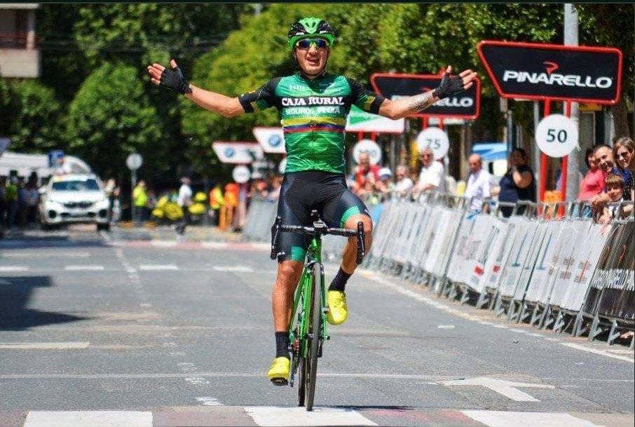 Jefferson Cepeda ganó la segunda etapa de la Vuelta a Salamanca