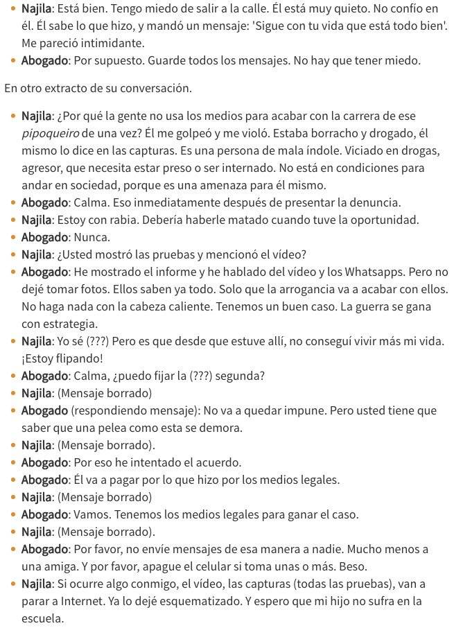 Revelan nuevas conversaciones sobre supuesto caso de violación de Neymar