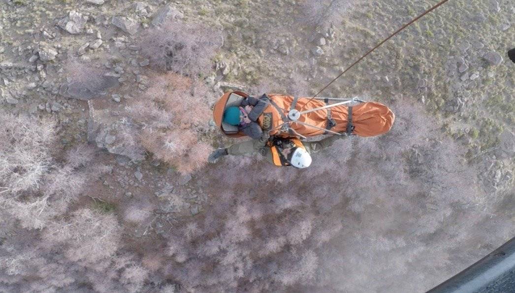 Rescate en la montaña
