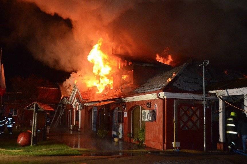 Incendio en Maule