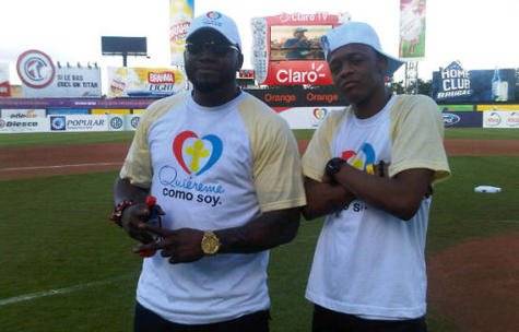 Jhoel y David Ortiz