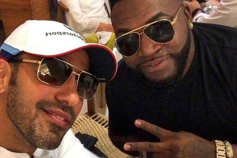 Jhoel y David Ortiz