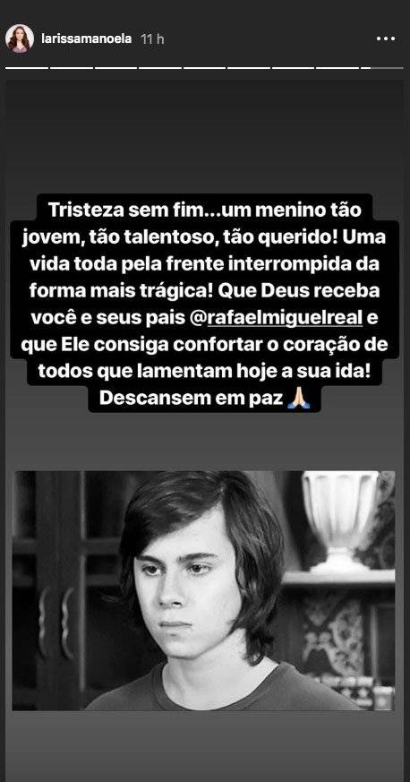 Rafael Miguel Larissa Manoela