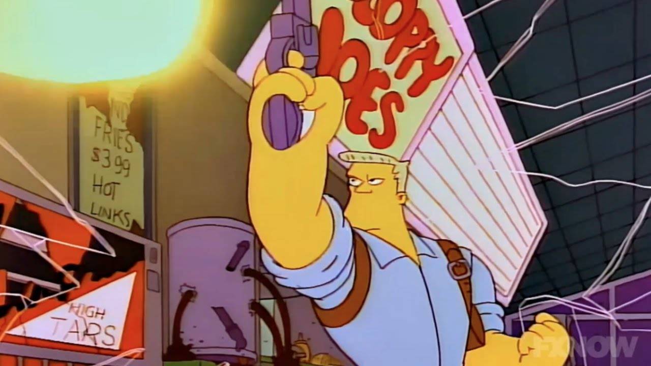 Usuarios descubren llamativa película secreta en Los Simpson