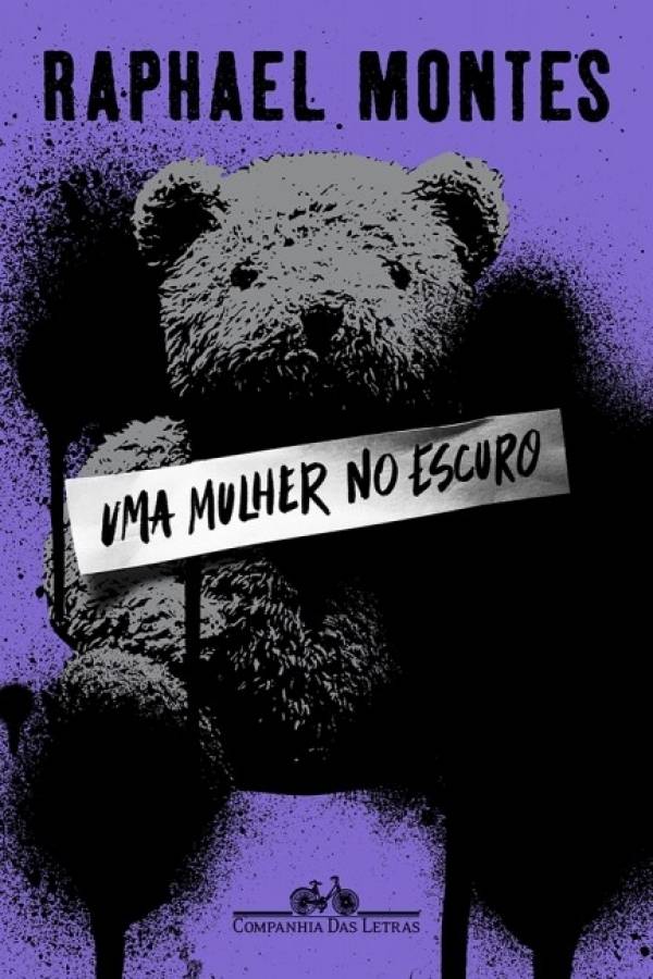 capa uma mulher no escuro