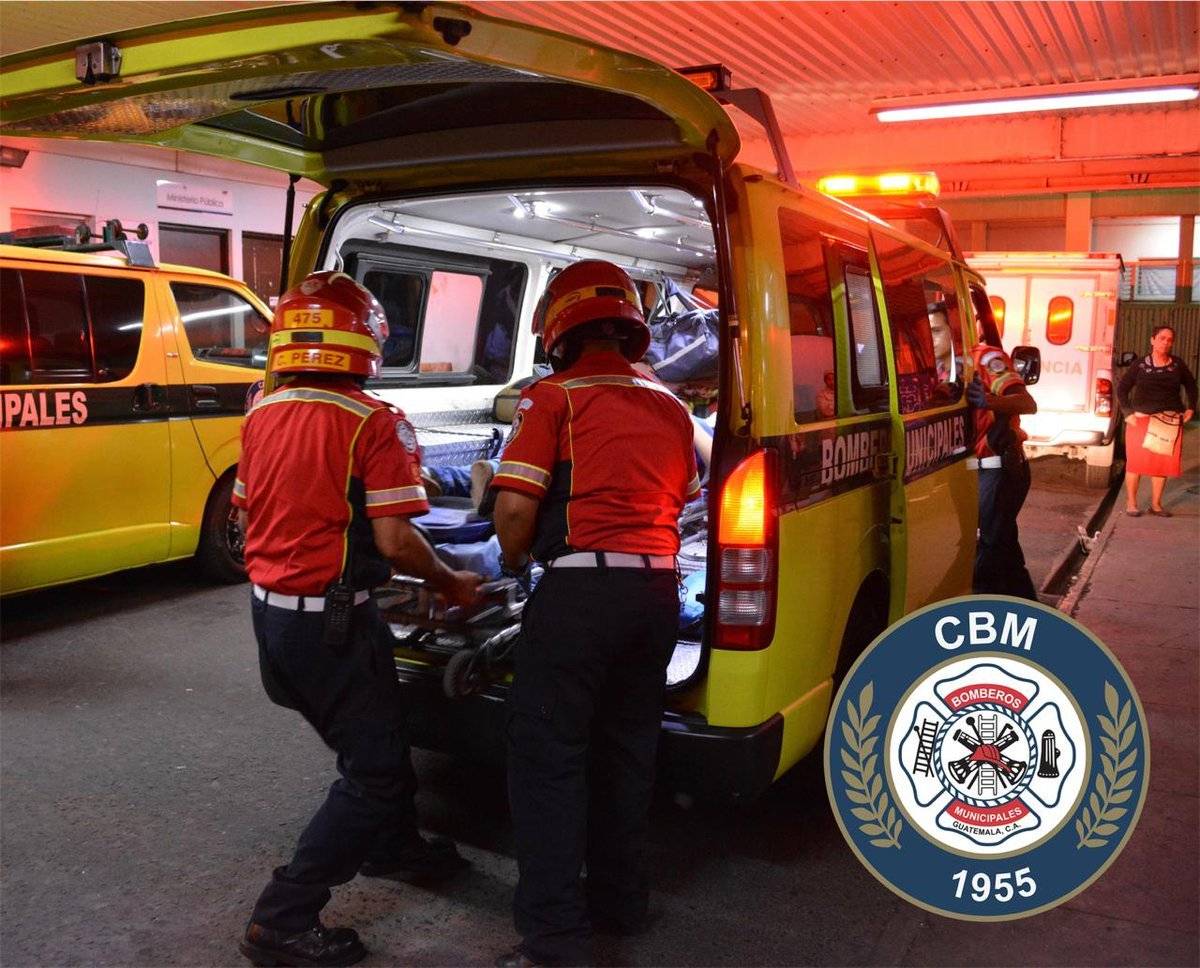 mujer herida en zona 6