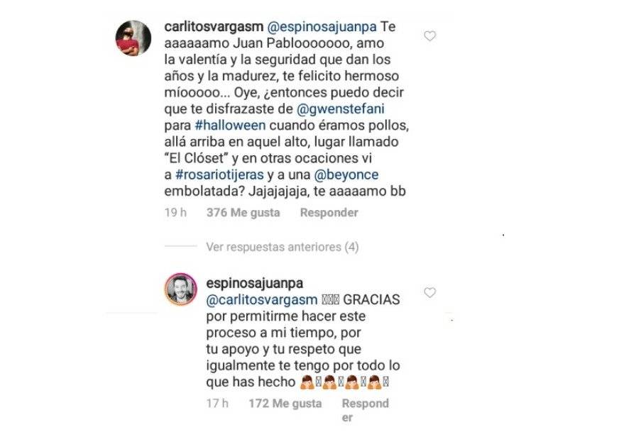 Captura de pantalla Instagram