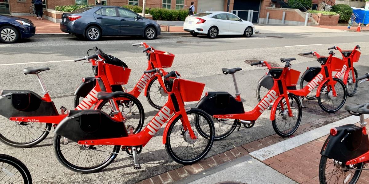 Probando las bicicletas eléctricas Jump de Uber en Washington, D.C #UberElevate